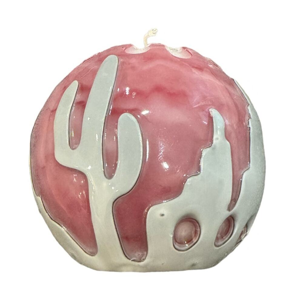 Sedona Purple/Blue Round Candle